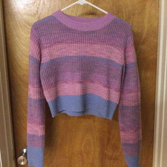 Derek Heart Sweaters - Derek heart purple multi color size small